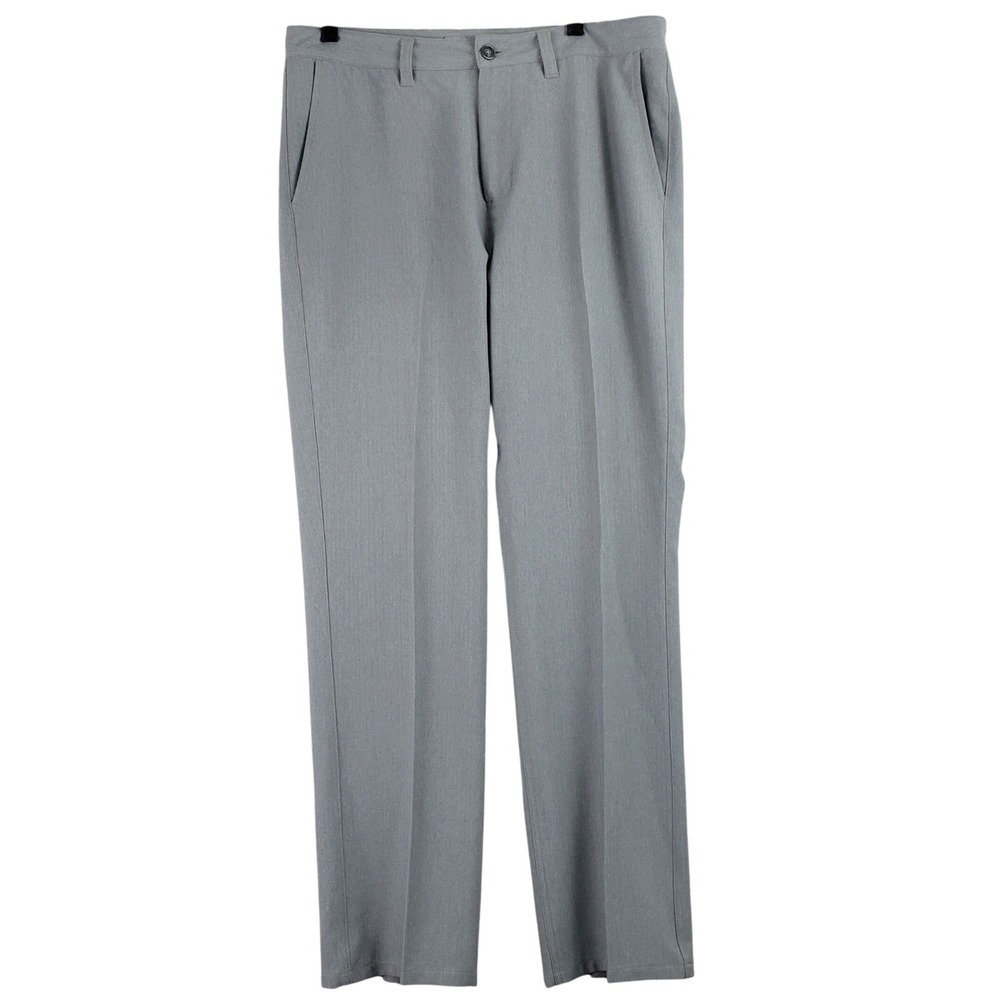 Travis Mathew Performance Pants Mens 35 Grey Golfcore Business Casual Minimalist